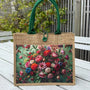 Eclectic Bouquet Mini Jute Bag