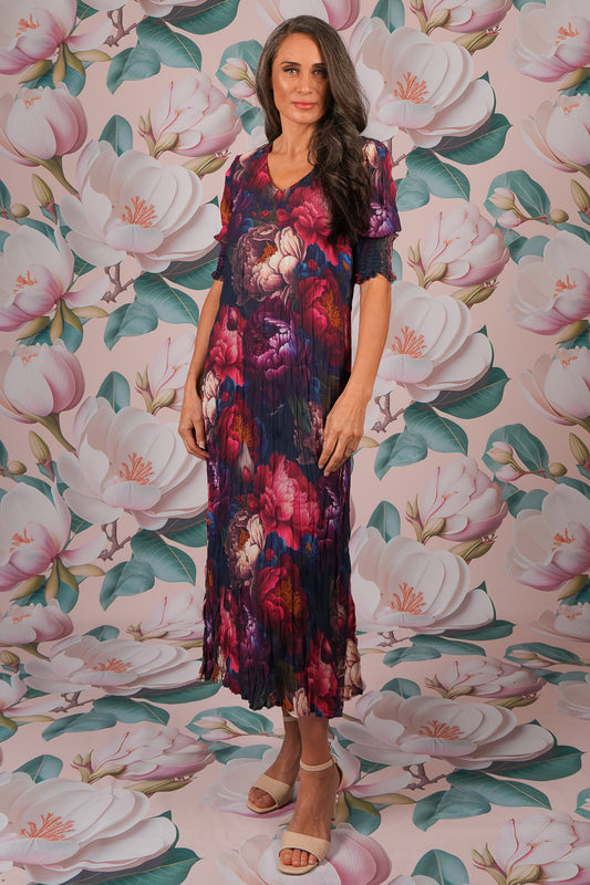 Monroe Millie Dress - Peony Jewel - SALE