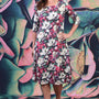 Nancy Pleated Dress - Maggie Meri
