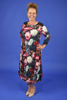 Nancy Pleated Dress - Floral Waltz