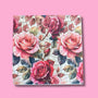 Heart Rose Paper Napkins - 20 pack