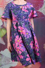 Norah Dress - Purple Floral - SALE