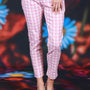 Orbit Jazz Pant - Pink Plaid