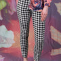 Vita Narrow Leg Pants - Houndstooth