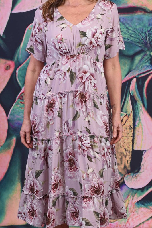 Pretty As A Picture Dress - Sunday-Meri Rose