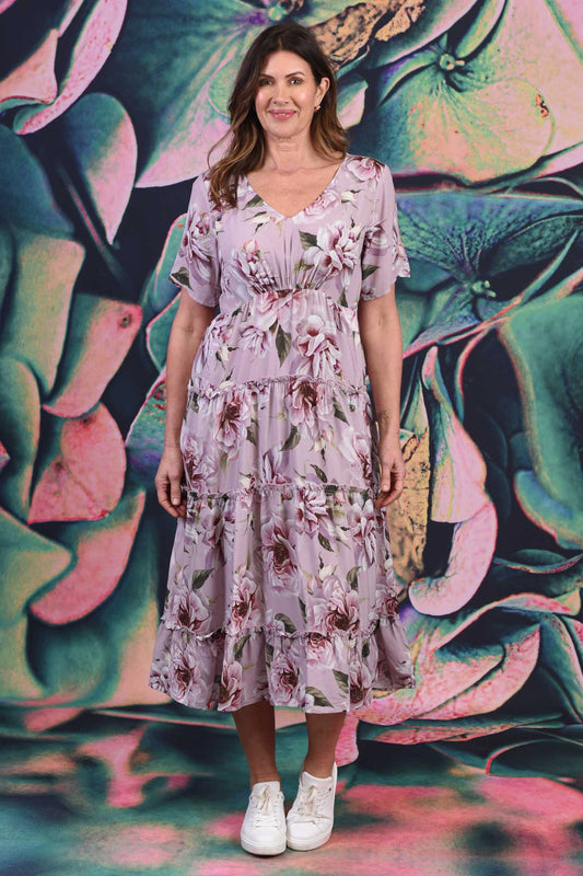 Pretty As A Picture Dress - Sunday-Meri Rose