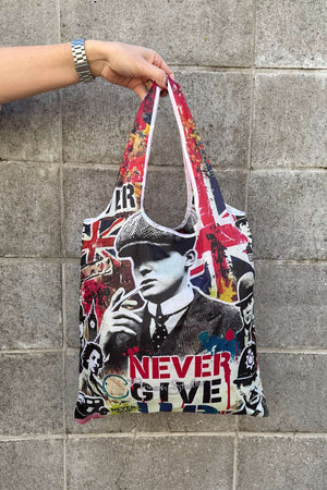 Never Give Up Reusable Bag Annah Stretton