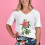 Rica Masey Tee - Vintage Rose