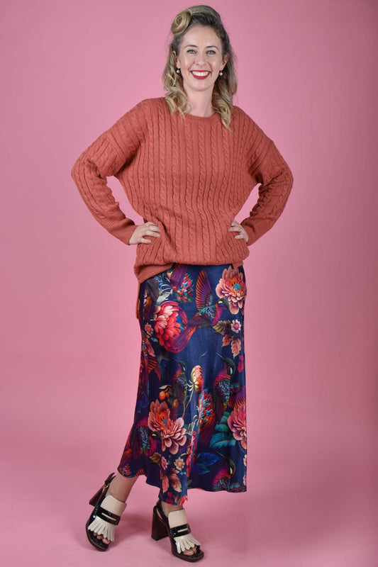 Shine A Light Skirt - Magic Birds