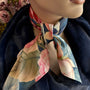 AS Square Neck Scarf - Spring Serenade
