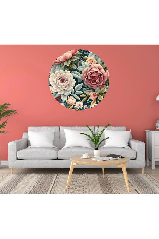 Circle Mural - Spring Serenade