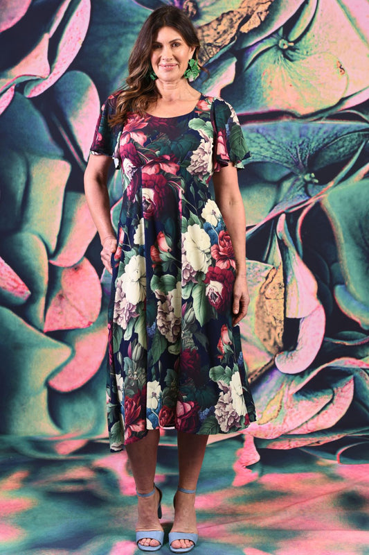 Sybil Dress - J'adore Roses