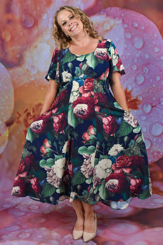 Sybil Dress - J'adore Roses