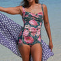 Gracie One-Piece Bather - Whispering Petals