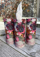 Tissue Cylinder 3 Pack - Flowers and Crosses