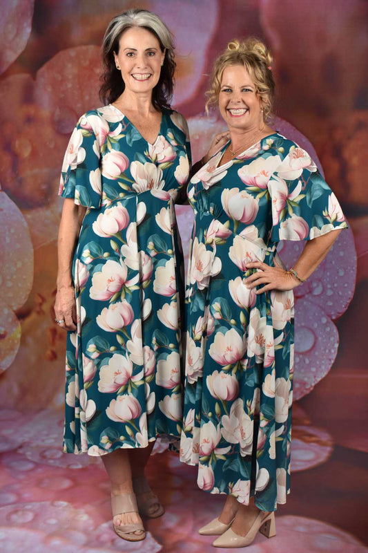 Veronica Town Dress - Magnolia Frenzy | SALE
