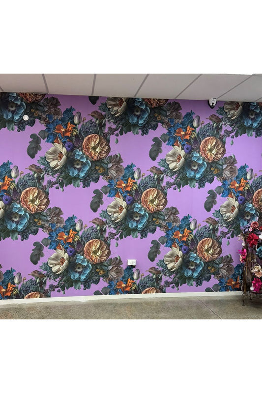 Vintage Bouquet Mural Wallpaper - 2.7m x 3m