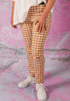 Vita Pants - Tan Check | SALE