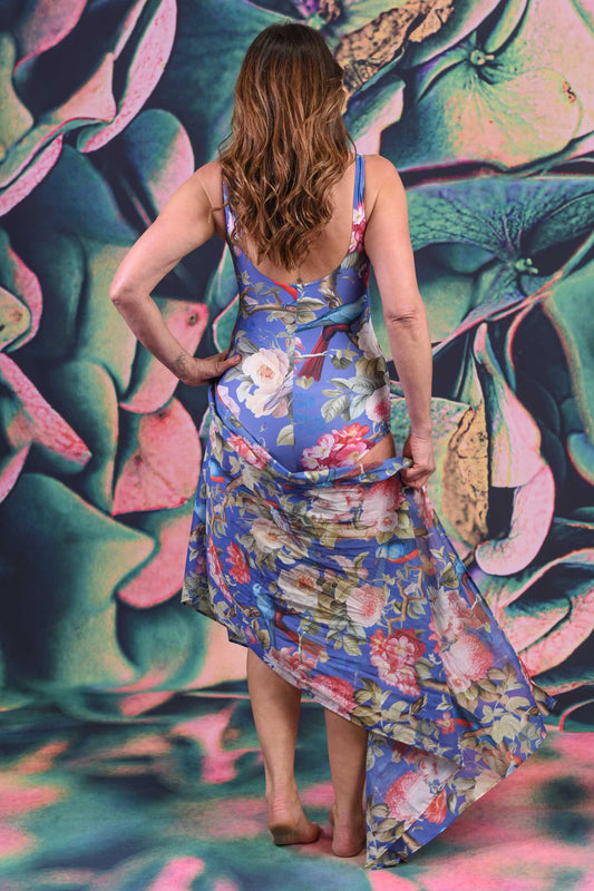 Cotton Wrap Forest of Birds – swimwear accessory