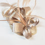 Ribbons in the Sky Fascinator - Gold