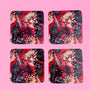 AS Square Coaster - Set of 4 - Love Birds | SALE