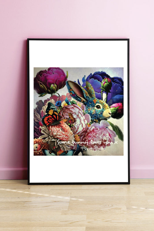 Some Bunny Loves you – Art Print