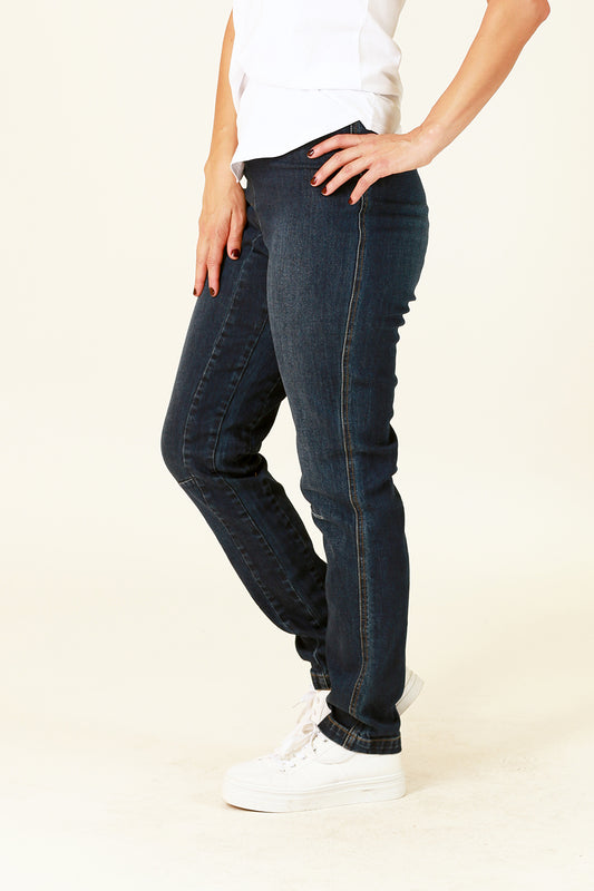 janie jeans blue stretch denim