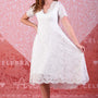 Moon Light Dress with Slip - Ivory