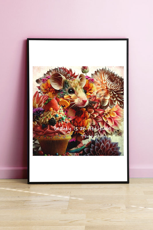 Beauty is an Attitude – Art Print