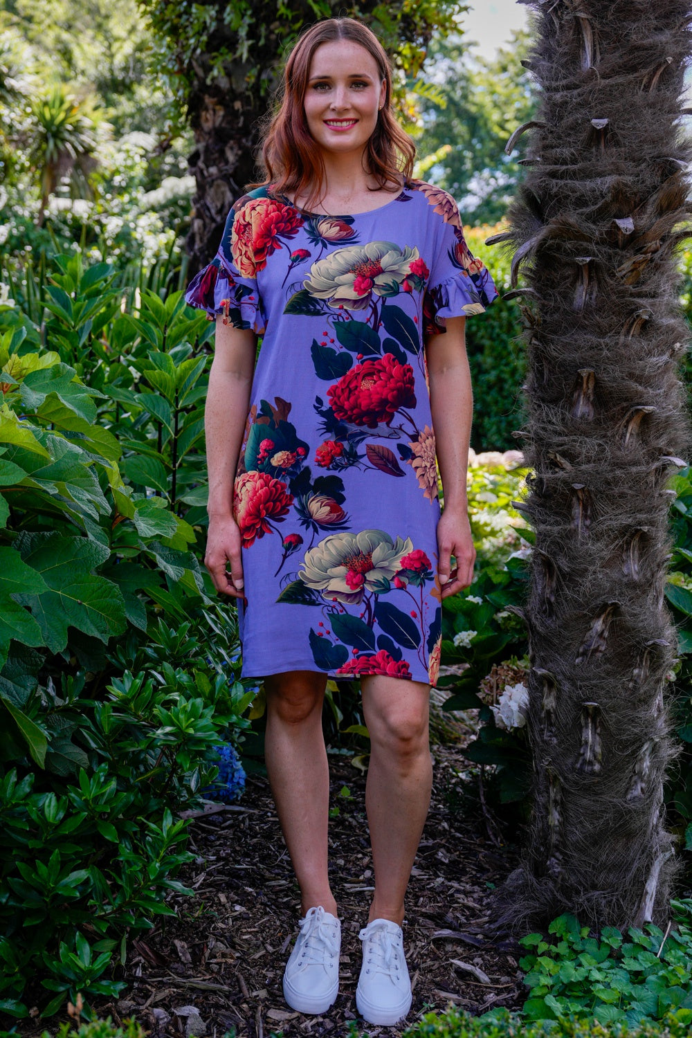 Peri Rose Dress | Lilac Petals | Floral Summer Dresses Annah Stretton Peri Rose Dress | Lilac Petals | Floral Summer Dresses Annah Stretton