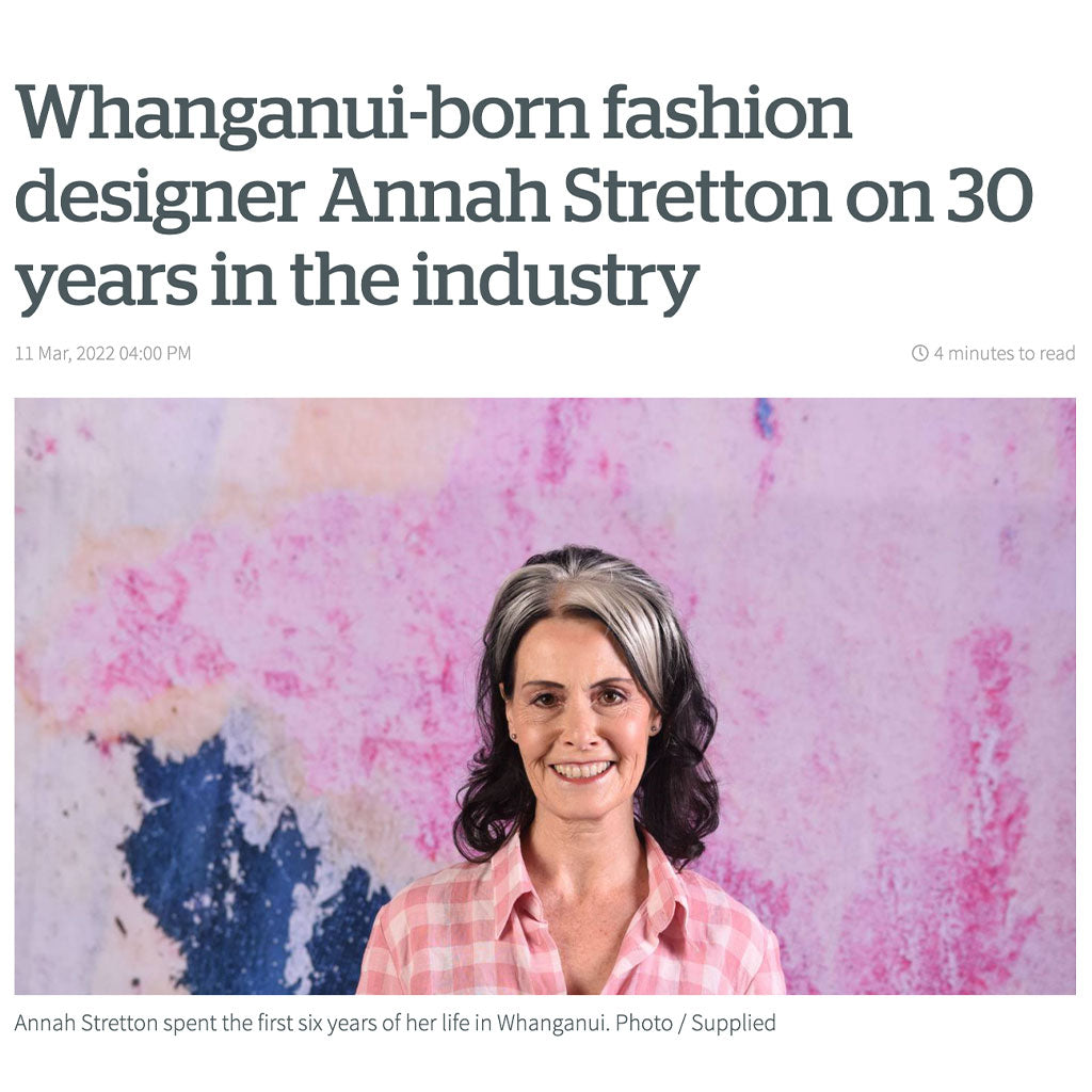 Whanganui-Born Fashion Designer Annah Stretton on 30 Years in the Industry