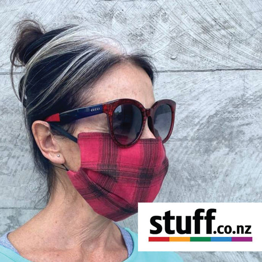 Coronavirus: Demand surges for Annah Stretton's fashion face masks