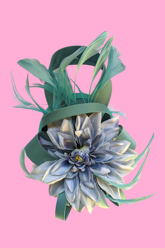 Ribbons Take Floral - Teal