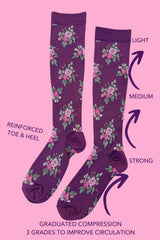AS Compression Socks - Party Flower | PRE ORDER EARLY OCT