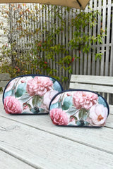 Garden Charm floral toiletry bag womens