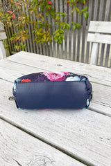 Small floral cosmetic bag Midnight Waltz
