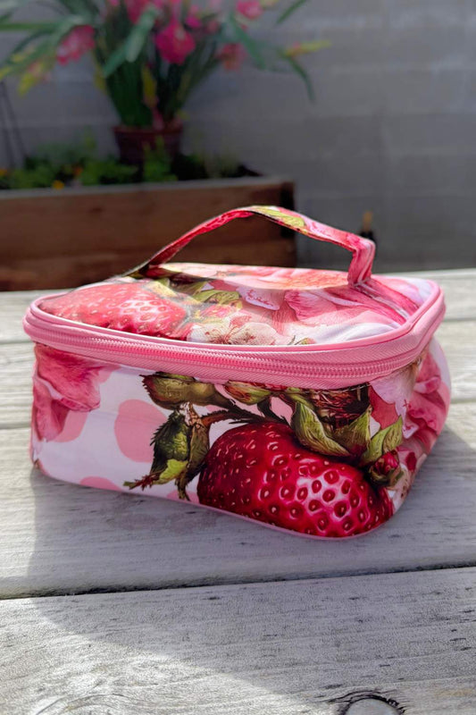 AS Small Makeup Bag - Strawberry Pretty | PRE ORDER EARLY NOV