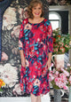 Nancy Pleated Dress - Blooming Love  - SALE