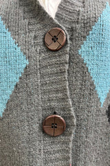 Annah Stretton archive knit vest teal