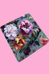 Mini Desk Mat - Peony Aviary