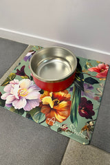 Mini Desk Mat - Peony Aviary