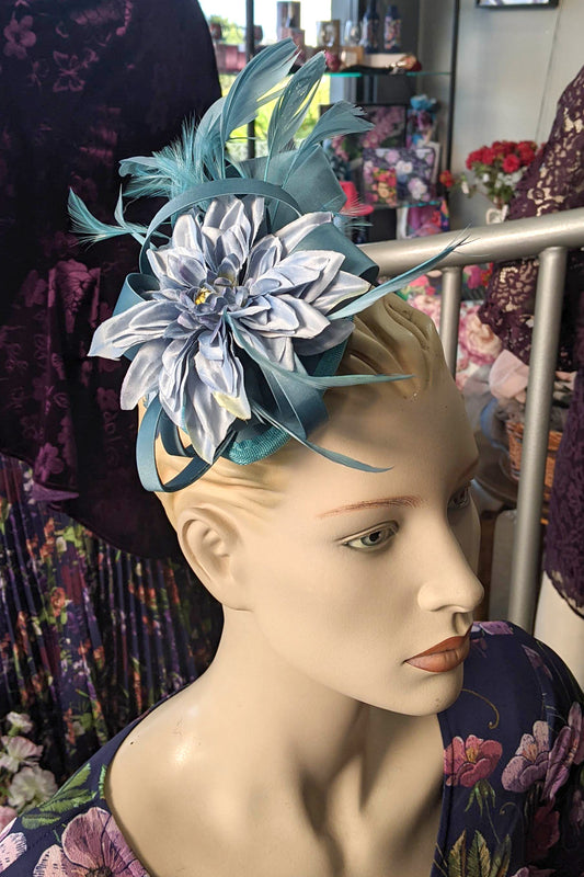 Ribbons Take Floral - Teal