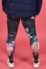 Shannon Phone Pocket Legging - Midnight Avery