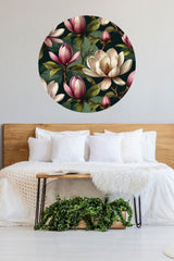 Circular wall mural design