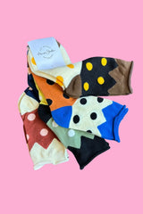Colour Me Dotty Socks - Multi Pack Of 4