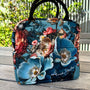Cosmetic Insulated Travel Bag - Blue Bloom