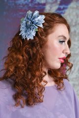 Dahlia Flower Hair Clip