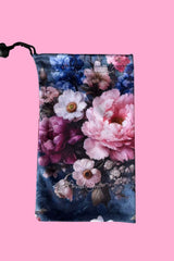 Drawstring Glasses Case - Enchanted Garden