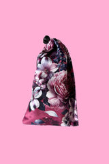 Drawstring Glasses Case - Cherry Romance