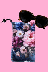 Drawstring Glasses Case - Enchanted Garden